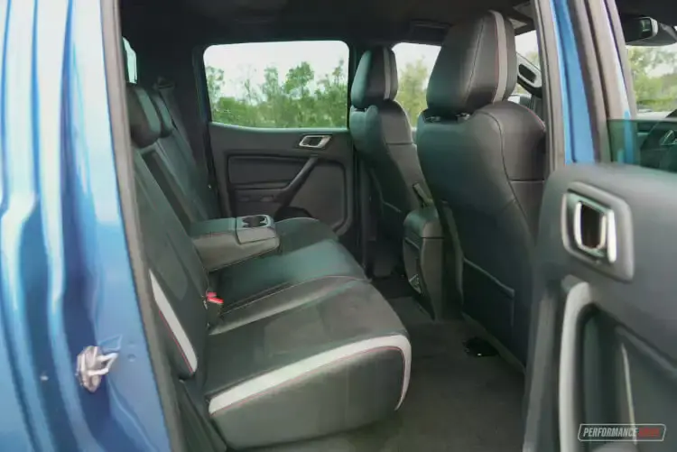 2022 Ford Ranger Raptor X Rear Seats